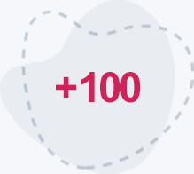 100+